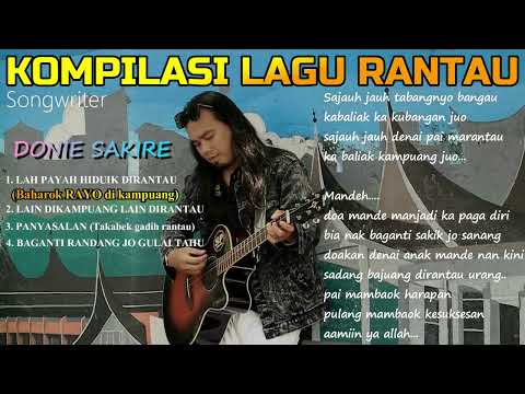 Kompilasi lagu rantau hits - Donie Sakire official music