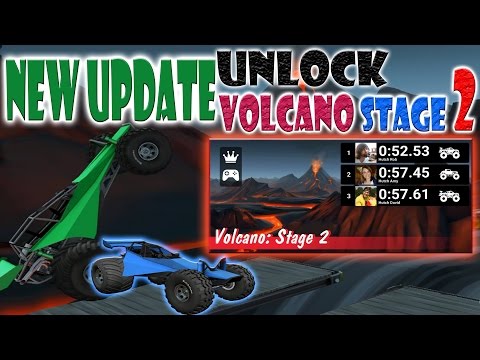 How to Unlock Volcano Stage 2 - The BUGGY | MMX Hill Climb/Dash