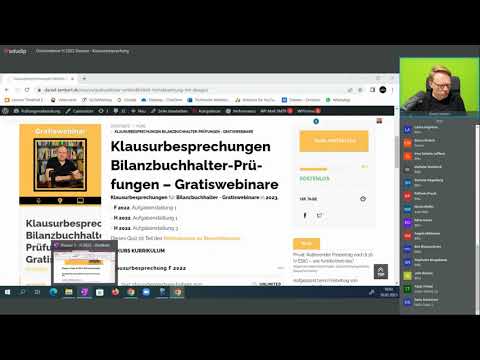H 2022 - Klausurbesprechung Steuern, Klausur 3 - Prüfung Bilanzbuchhalter, Lambert-Gratiswebinar