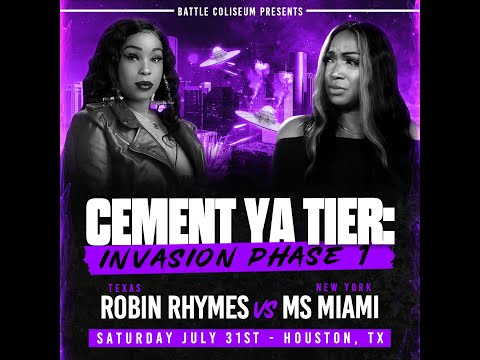 Ms Miami vs Robin Rhymes