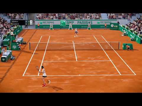 Tennis World Tour (G.Muguruza vs K.Mladenovic) Profesional