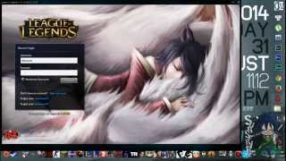 Ahri Sleeping Login Screen Animation and Music - League of Legends