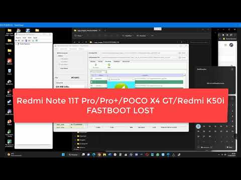 Unbrick Xiaomi Redmi Note 11T Pro (Lost Fastboot - BootLoop)