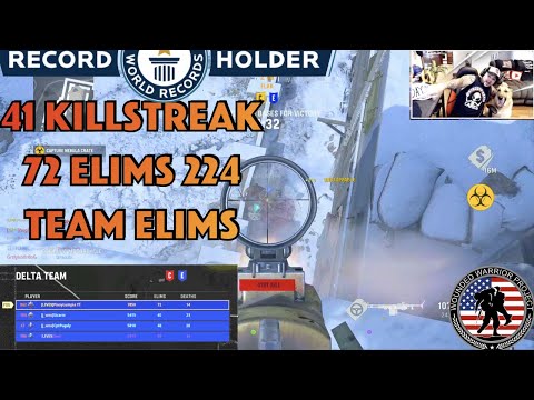 ARMS RACE WORLD RECORD‼️🌎 41 Killstreak, 72 Elims, 224 Team Elims!