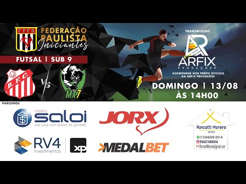 BRASIL FC x MX7 - FUTSAL | SUB 09 - QUARTAS DE FINAIS