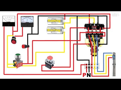 star delta power wiring connection 3 phase motor diagram