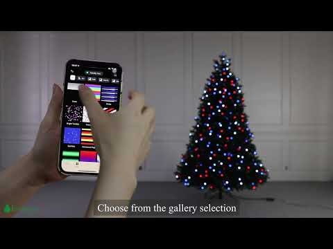 TG70P3H65P00 7ft Evergreen Classics® Twinkly™ Wellington Fir Tree