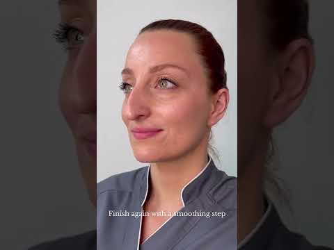 Aplikační technika očního séra na povadlá víčka Sothys