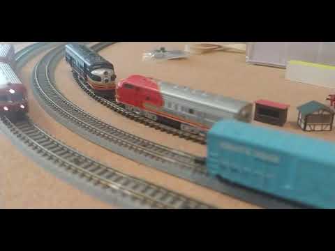 Marklin 88168 DB AG Railbus Set Test Run at z.scale.hobo 06.03.2022