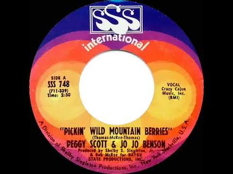 1968 HITS ARCHIVE: Pickin’ Wild Mountain Berries - Peggy Scott & Jo Jo Benson (mono 45)