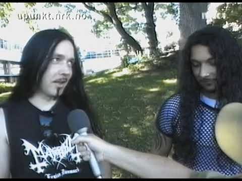 MAYHEM interview Quart Festival 2001 NRK TV