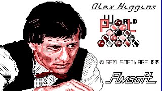 [Amstrad CPC] Alex Higgins World Pool - Longplay
