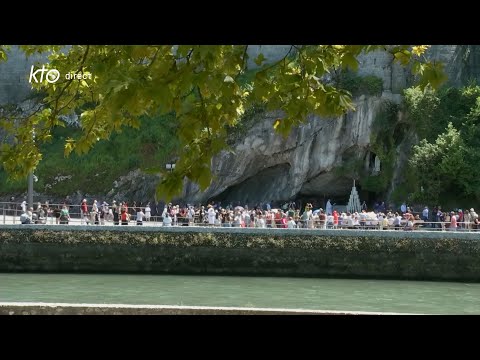Chapelet du 31 juillet 2023 à Lourdes