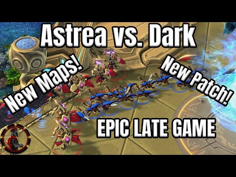 Dark vs Astrea bo3 ZvP New Patch New Maps New Me EPIC Game 2