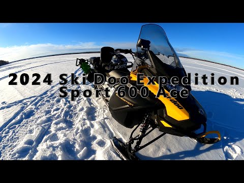 2024 SKIDOO Expedition Sport 600 Ace Rundown with Ski Doo Auger Mount