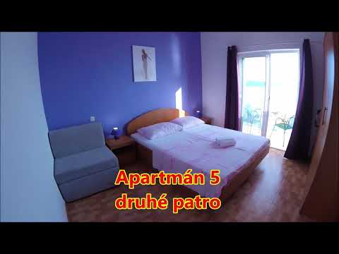 Chorvatsko, Mala Duba - apartmán na pláži, ap 4  - 2. patro (8.1.2019)