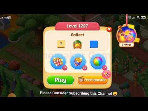 Matchington Mansion Level 1227, Level 1228 & Level 1229 - iOS/ Android