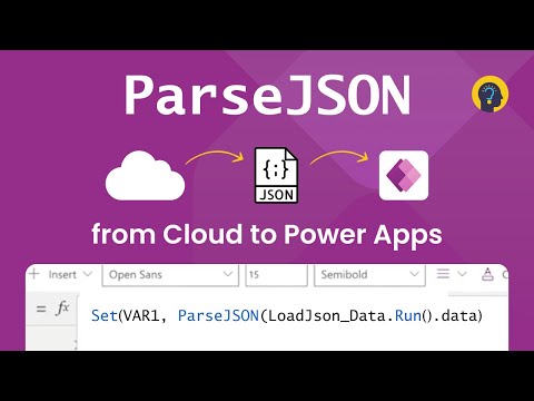Parse JSON Data from Cloud into Power Apps: step by step guide