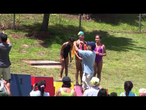 KANEOHE SWIM TEAM 7-27-2013 - BROOKE MING - 200 METER FREESTYLE - AWARDS CEREMONY
