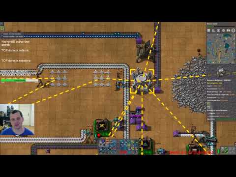 Factorio S07E21 Bob's mod - roboport mk4, těžáky mk5, solar panely (2017, v0.15)