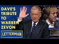Dave Remembers Warren Zevon | David Letterman