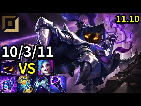 Veigar Bot vs Jinx  - KR Master | Patch 11.10