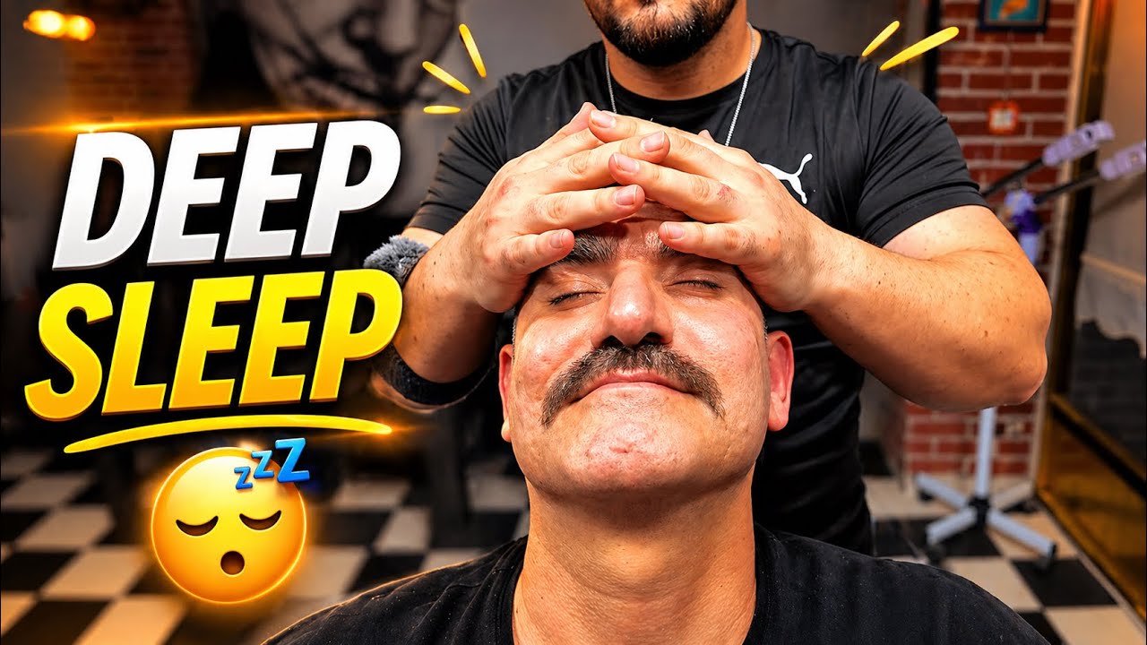 😴 ASMR Head, Shoulder & Arm Massage (Part 2 – Deep Sleep)