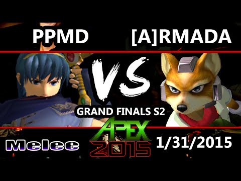 Apex 2015 - Armada (Fox) Vs. PPMD (Marth, Falco) - Grand Finals - SSBM