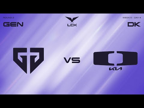 GENG vs DK, CHOVY CONTRE SHOWMAKER (LCK Spring 2025)