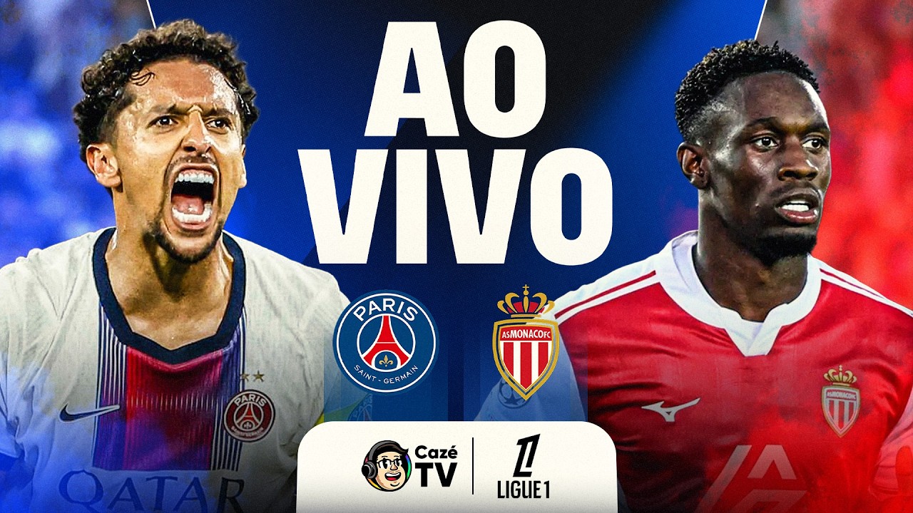 JOGO COMPLETO: PSG X MÔNACO | LIGUE 1 26/27 | 3ª RODADA