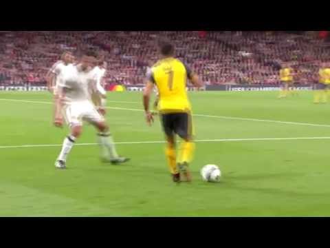 Alexis Sanchez crazy elastico vs Basel (2016/2017) - 1080i