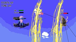 Cloud Bashers DX cortando nuvens no meio por algum motivo