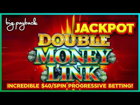 INCREDIBLE JACKPOT HANDPAY! Double Money Link City of the Gods Slot - LUCKY BET!