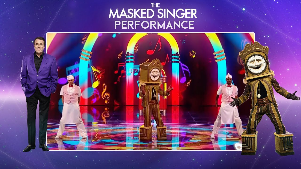Grandfather Clock Performs 'Rock Around The Clock' | Season 2 Ep. 2 | The Masked Singer UK - YouTube