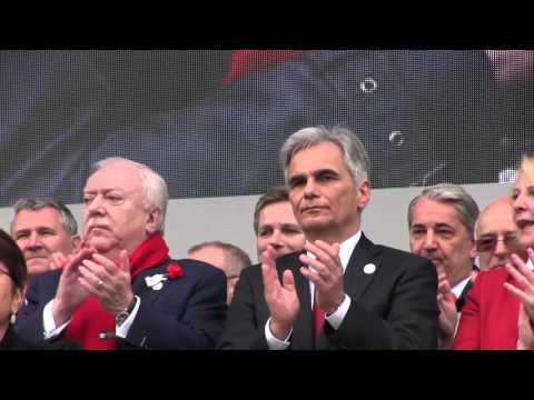 Hoch der 1. Mai - SPÖ-Abgesang am Rathausplatz
