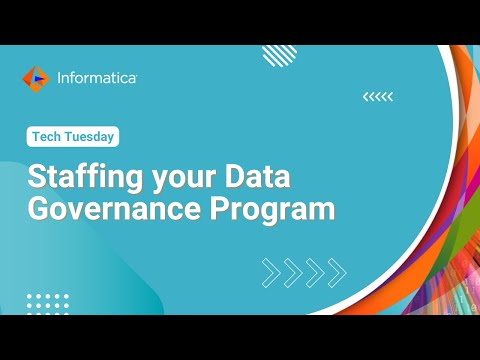 Webinar - Staffing your Data Governance Program