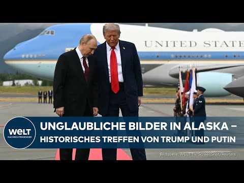 USA-RUSSLAND-GIPFEL IN ALASKA: Trump bereitet Putin einen historischen Empfang in Anchorage
