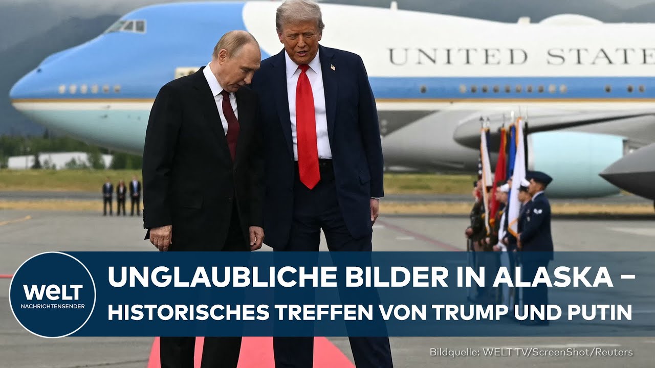 USA-RUSSLAND-GIPFEL IN ALASKA: Trump bereitet Putin einen historischen Empfang in Anchorage