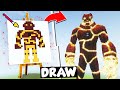 NOOB vs PRO: DRAWING BUILD COMPETITION in Minecraft [Episode 13]