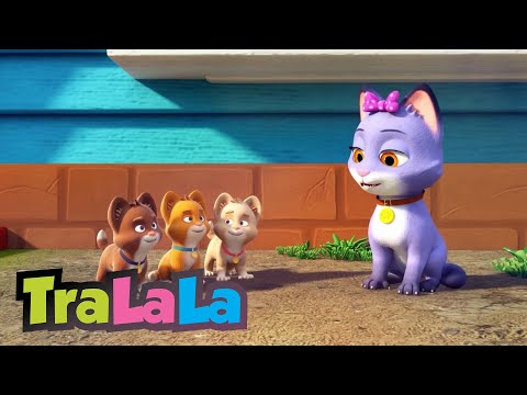 Trei pisicuțe 🐱 Cântece educative - Cântecele Copii de la TraLaLa