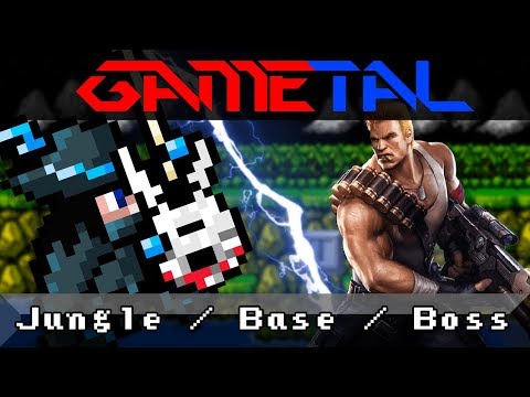 Jungle / Base / Boss (Contra) - GaMetal Remix