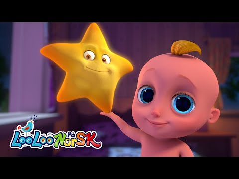 ✨ Blinke, Blinke, Stjernelill - Vuggeviser til Barn | LooLoo Barnesanger på Norsk