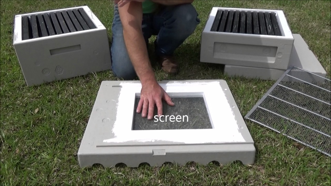 bee hive setup (how it works)