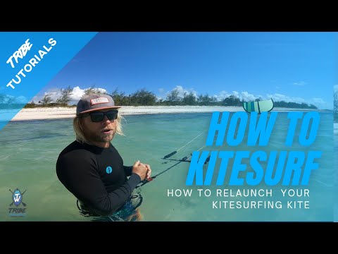 How to relaunch your kitesurfing kite