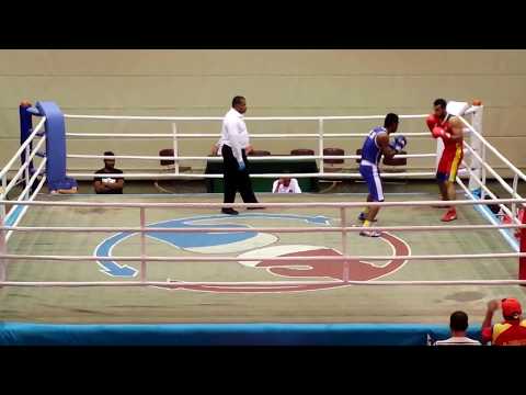 سالم فقيهي vs صادق حسين أبو حسين (الترجي) 2 Saudian Boxing 2017:  HD