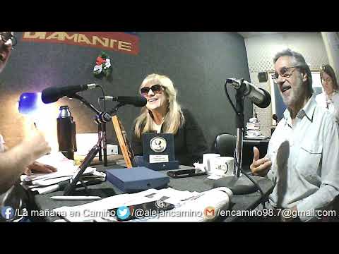 Músicos Washington Carrasco y Cristina Fernández en La mañana en Camino (19-12-2019)