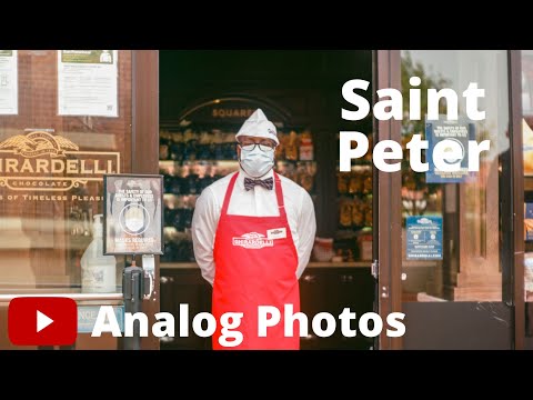 Ghirardelli Square Film Photos Yashica with MAT 124G on Kodak Ektar