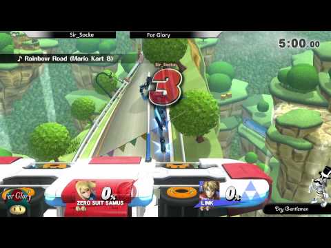 Team DG Smash Bros Wii U Sir_Socke vs For Glory 06.05.2015
