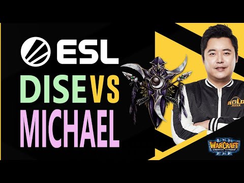 WC3 - ESL EU Open Cup #64 - Semifinal: [UD] Michael vs. DiSe [NE]