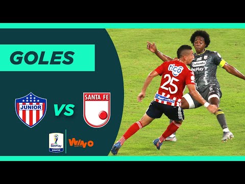 Junior vs Independiente Santa Fe (2-1) | Copa BetPlay Dimayor 2022 | Octavos de final - Ida